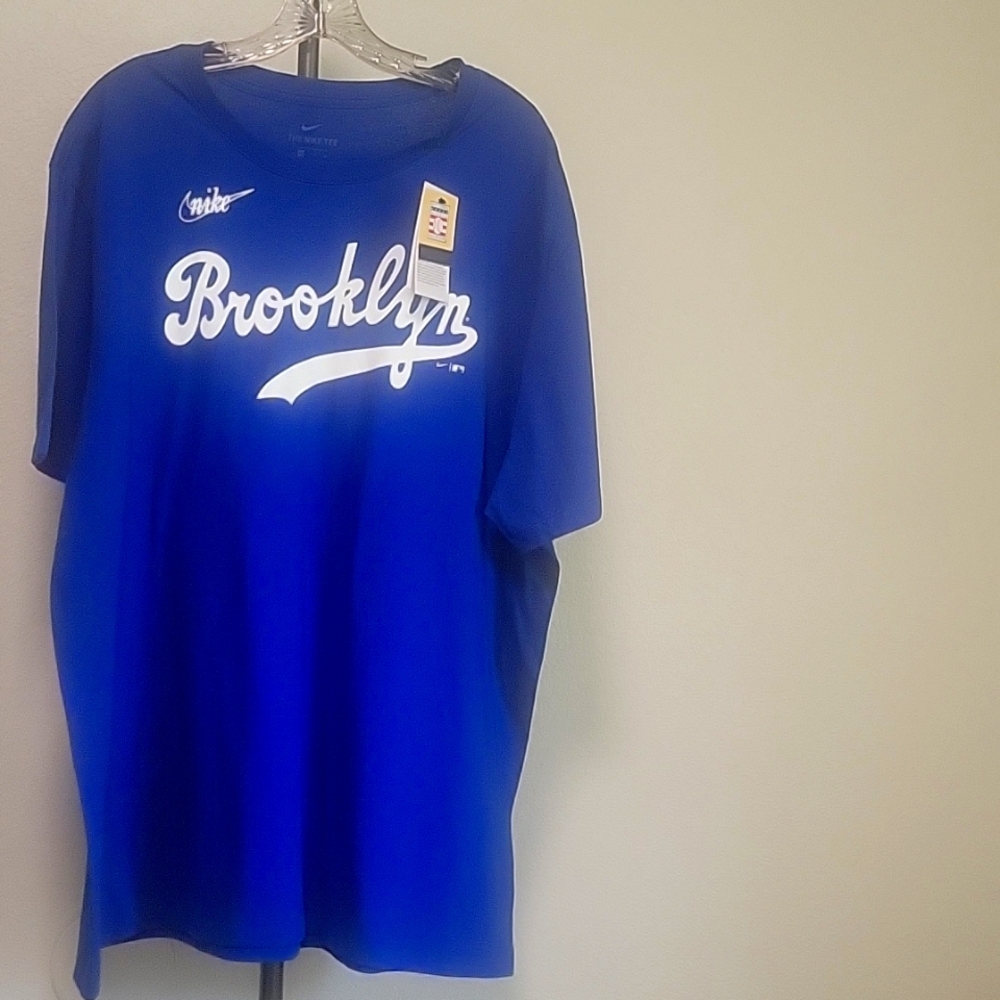 Nike Blue Brooklyn Short Sleeve Tee